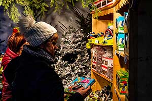 1. adventní neděle - otevření Adventu spojené s rozsvícením vánočního stromu, Český Krumlov 1.12.2019, foto: Lubor Mrázek (43/56)