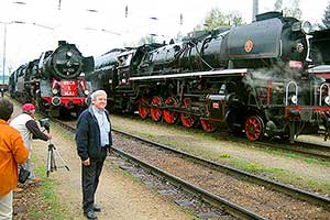 1. května 2004, 12.30 hodin - Mimořádný vlak "Tří zemí", foto: Lubor Mrázek (10/59)