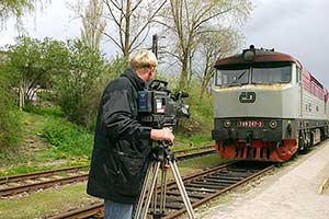 1. května 2004, 12.30 hodin - Mimořádný vlak "Tří zemí", foto: Lubor Mrázek (11/59)