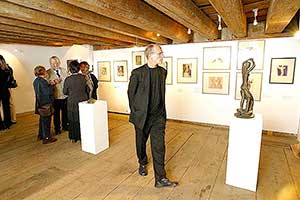 Slavnostní vernisáž letních výstav v Egon Schiele Art Centru, 30.4.2005, foto: Lubor Mrázek (6/27)