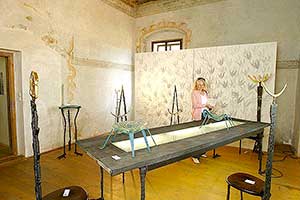 Vernisáž výstavy 12. ročníku Mezinárodní galerie keramické tvorby, 1.5.2005, foto: Lubor Mrázek (12/24)