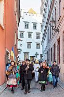 Masopustní průvod v Českém Krumlově, 1. 3. 2022, foto: Lubor Mrázek (19/144)