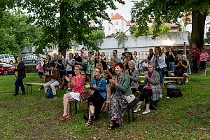 Jiří Stivín a Cindži renta, Jazz nad Vltavou, Festival komorní hudby Český Krumlov 28. 6. 2022, foto: Lubor Mrázek (19/21)