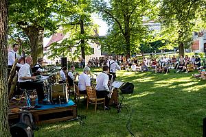 Jazzband Schwarzenberské gardy, Festival komorní hudby Český Krumlov 3. 7. 2022, foto: Lubor Mrázek (21/43)