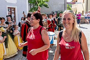 Slavnosti pětilisté růže ®, Český Krumlov, neděle 19. 6. 2022, foto: Lubor Mrázek (142/157)