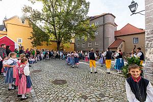 Svatováclavské slavnosti a Mezinárodní folklórní festival 2020 v Českém Krumlově, pátek 23. září 2022, foto: Lubor Mrázek (32/90)