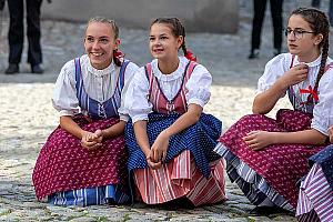 Svatováclavské slavnosti a Mezinárodní folklórní festival 2020 v Českém Krumlově, pátek 23. září 2022, foto: Lubor Mrázek (33/90)