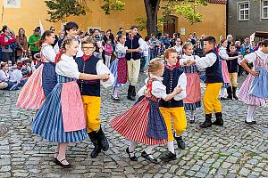 Svatováclavské slavnosti a Mezinárodní folklórní festival 2020 v Českém Krumlově, pátek 23. září 2022, foto: Lubor Mrázek (34/90)