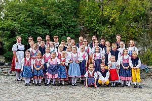 Svatováclavské slavnosti a Mezinárodní folklórní festival 2020 v Českém Krumlově, pátek 23. září 2022, foto: Lubor Mrázek (37/90)