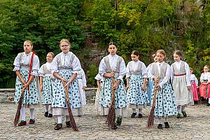Svatováclavské slavnosti a Mezinárodní folklórní festival 2020 v Českém Krumlově, pátek 23. září 2022, foto: Lubor Mrázek (38/90)