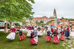 Svatováclavské slavnosti a Mezinárodní folklórní festival 2022 v Českém Krumlově, sobota 24. září 2022, foto: Lubor Mrázek (10/119)
