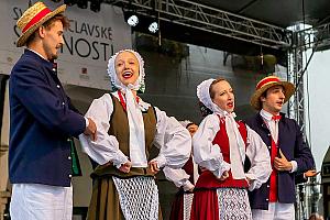 Svatováclavské slavnosti a Mezinárodní folklórní festival 2022 v Českém Krumlově, sobota 24. září 2022, foto: Lubor Mrázek (20/119)