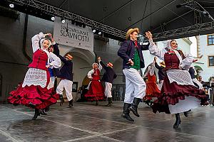 Svatováclavské slavnosti a Mezinárodní folklórní festival 2022 v Českém Krumlově, sobota 24. září 2022, foto: Lubor Mrázek (21/119)