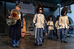 Svatováclavské slavnosti a Mezinárodní folklórní festival 2022 v Českém Krumlově, sobota 24. září 2022, foto: Lubor Mrázek (107/119)