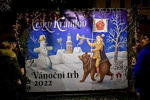 1. adventní neděle - otevření Adventu spojené s rozsvícením vánočního stromu, Český Krumlov 27.11.2022, foto: Lubor Mrázek (27/39)