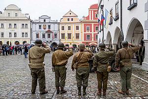 Oslava 77. výročí konce 2. světové války, Český Krumlov 7.5.2022, foto: Lubor Mrázek (24/117)