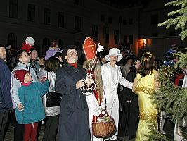 Nad Českým Krumlovem se otevřelo vánoční nebe 1. 12. 2002, foto: Lubor Mrázek (28/33)