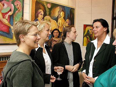 Oslava desetiletí Městského divadla v Českém Krumlově 17. září 2003, foto: Lubor Mrázek (10/43)