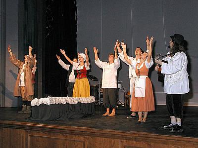 Oslava desetiletí Městského divadla v Českém Krumlově 17. září 2003, foto: Lubor Mrázek (19/43)
