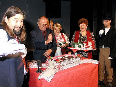 Oslava desetiletí Městského divadla v Českém Krumlově 17. září 2003, foto: Lubor Mrázek (32/43)