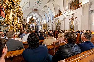 Slavnost božího těla a otevření Klášterního musea, Český Krumlov 8. 6. 2023, foto: Lubor Mrázek (15/85)