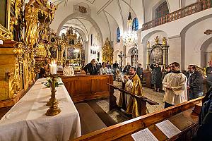Slavnost božího těla a otevření Klášterního musea, Český Krumlov 8. 6. 2023, foto: Lubor Mrázek (46/85)