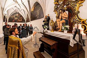 Slavnost božího těla a otevření Klášterního musea, Český Krumlov 8. 6. 2023, foto: Lubor Mrázek (53/85)