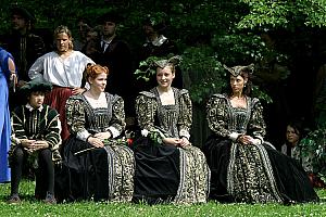 Slavnosti pětilisté růže v Českém Krumlově, 16. - 18. června 2006, foto: Lubor Mrázek (110/124)