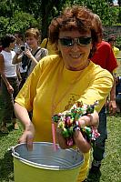 Slavnosti pětilisté růže 2005, 18. - 19. června 2005 - slavnosti v Pivovarské zahradě, foto: Lubor Mrázek (11/12)