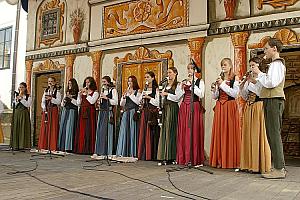 Slavnosti pětilisté růže 2004, 18. - 20. června 2004 - kulturní zážitky v průběhu slavností, foto: Lubor Mrázek (1/12)
