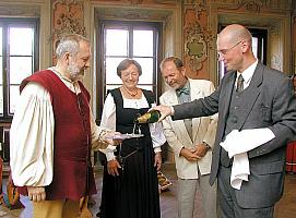 Křest CD Chairé, Slavnosti pětilisté růže 20. - 22. června 2003, foto: Lubor Mrázek (9/18)