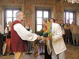 Křest CD Chairé, Slavnosti pětilisté růže 20. - 22. června 2003, foto: Lubor Mrázek (10/18)