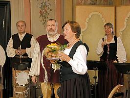 Křest CD Chairé, Slavnosti pětilisté růže 20. - 22. června 2003, foto: Lubor Mrázek (12/18)