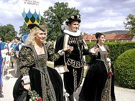 Rytířský turnaj, Slavnosti pětilisté růže 20. - 22. června 2003, foto: Lubor Mrázek (33/88)