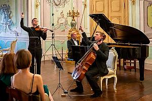 Koncert k poctě Josefu Sukovi - Dvořákovo trio, Festival komorní hudby Český Krumlov 7. 7. 2023, foto: Lubor Mrázek (19/23)