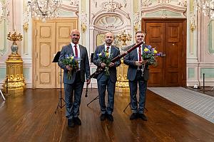 Pražské dechové trio - večer české a francouzské hudby, Festival komorní hudby 2.7.2020, foto: Lubor Mrázek (12/13)
