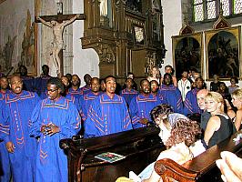 6. července 2002 - Večer černošských spirituálů, Festival komorní hudby, foto: Lubor Mrázek (17/24)