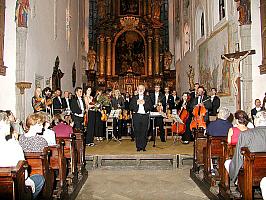 7. července 2002 - Jaroslav Krček: Symfonie č. 4 "Desiderata", Festival komorní hudby, foto: Lubor Mrázek (9/9)