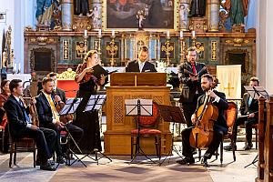 Slavnostní koncert –  Ensemble Inégal: duchovní hudba schwarzenberského hudebníka Franze Ferdinanda Arbessera, Festival komorní hudby 4.7.2020, foto: Lubor Mrázek (4/37)