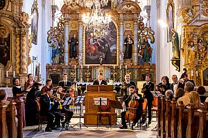 Slavnostní koncert –  Ensemble Inégal: duchovní hudba schwarzenberského hudebníka Franze Ferdinanda Arbessera, Festival komorní hudby 4.7.2020, foto: Lubor Mrázek (6/37)