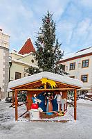 1. adventní neděle - otevření Adventu spojené s rozsvícením vánočního stromu 3. 12. 2023, foto: Lubor Mrázek (4/65)