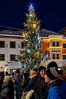 1. adventní neděle - otevření Adventu spojené s rozsvícením vánočního stromu 3. 12. 2023, foto: Lubor Mrázek (54/65)