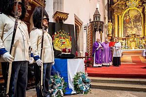 Pieta za Karla Schwarzenberga, Český Krumlov 18. 1. 2024, foto: Lubor Mrázek (87/149)