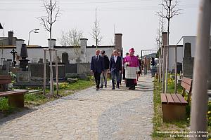 Slavnostní otevření revitalizovaného areálu městského hřbitova, 9. 4. 2024, zdroj: Tomáš Kasal (2/71)