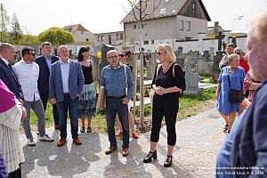 Slavnostní otevření revitalizovaného areálu městského hřbitova, 9. 4. 2024, zdroj: Tomáš Kasal (49/71)