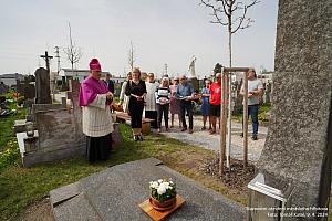 Slavnostní otevření revitalizovaného areálu městského hřbitova, 9. 4. 2024, zdroj: Tomáš Kasal (67/71)
